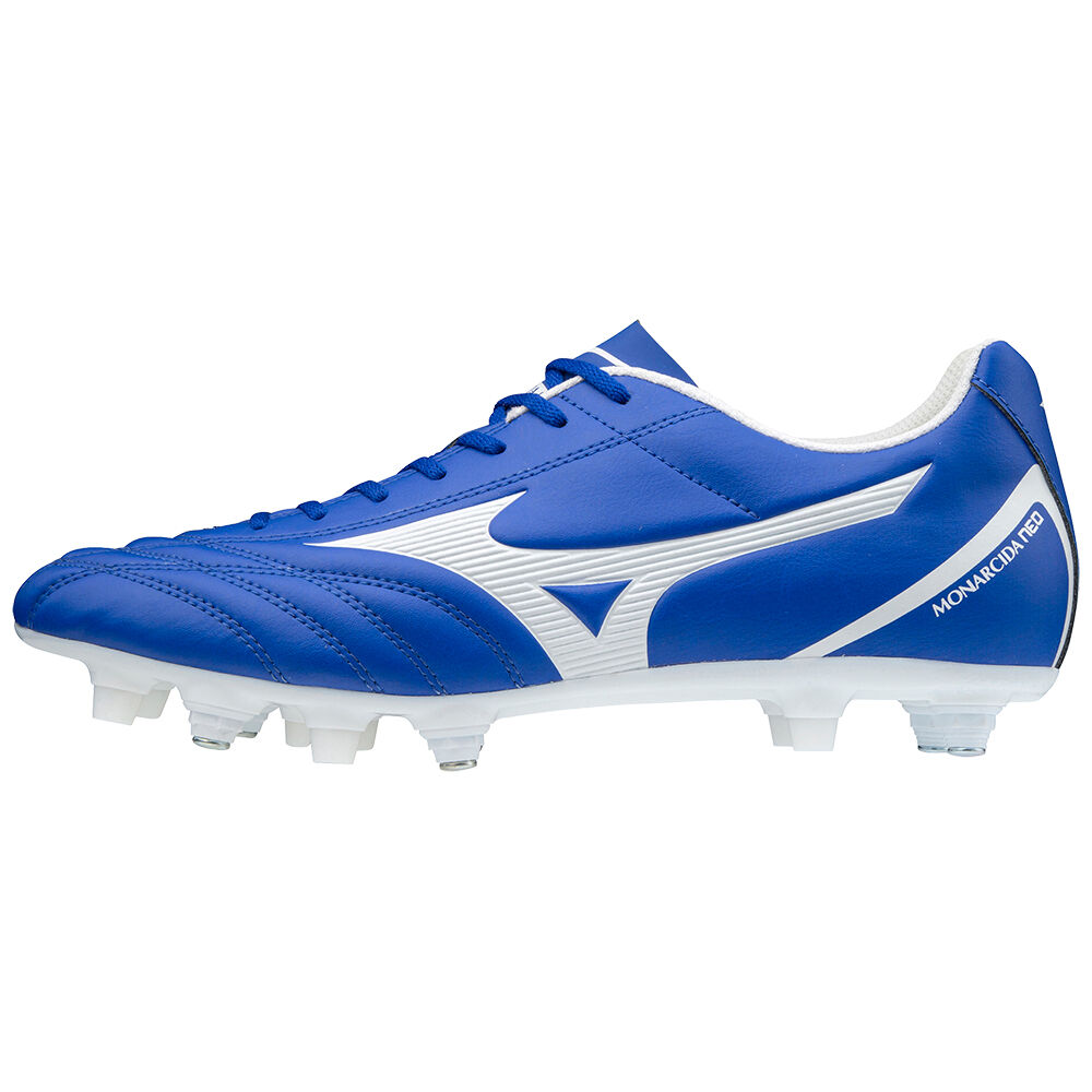 Botas de Futbol Mizuno Monarcida Neo Select Mix Hombre Azules/Blancas España OKCU-01793